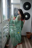 Amora - Handpainted Kota Doria Saree