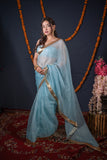 Neelangi- Blue Kota Silk Saree