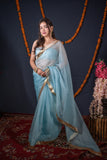 Neelangi- Blue Kota Silk Saree