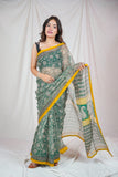 Jade Garden- Kota Doria Saree