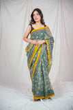 Jade Garden- Kota Doria Saree