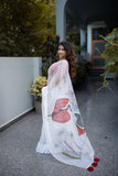 First Love- Handpainted Kota Doria Saree