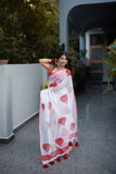 Love- Handpainted Kota Doria Saree
