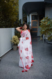 Love- Handpainted Kota Doria Saree