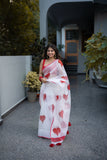 Love- Handpainted Kota Doria Saree