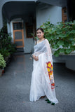 Lil Sipper- Handpainted Kota Doria Saree