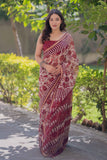 Chitralekha- Floral Kota Doria Saree