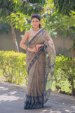 Rasika - Striped Kota Doria Saree
