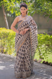 Rajshree - Cream Kota Doria Saree