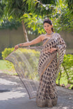 Rajshree - Cream Kota Doria Saree