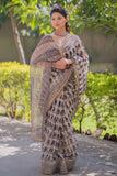 Rajshree - Cream Kota Doria Saree