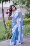 Geeta - Applique Kota Doria Saree