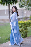 Geeta - Applique Kota Doria Saree