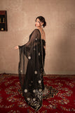 Bhushita- Black Gota Jaal Saree