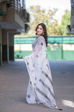Meri Pyaari Bindu -White Kota Doria Saree