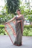 Harmony- Checkered Kota Doria Saree