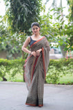 Harmony- Checkered Kota Doria Saree