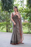 Harmony- Checkered Kota Doria Saree