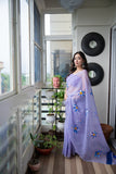 Fiora Muse - Handpainted Kota Doria Saree