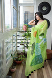 Hi Mommy - Handpainted Kota Doria Saree
