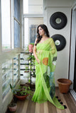 Hi Mommy - Handpainted Kota Doria Saree