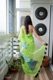 Hi Mommy - Handpainted Kota Doria Saree