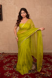 Noorzaar- Green Kota Silk Saree