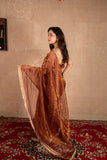 Reet- Brown Kota Tissue Saree