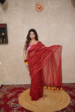 Shobhana- Tikli work Silk Saree
