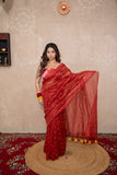 Shobhana- Tikli work Silk Saree