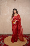 Shobhana- Tikli work Silk Saree