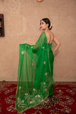 Sonika- Green Gota Jaal Saree