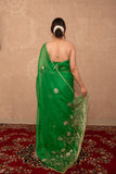 Sonika- Green Gota Jaal Saree
