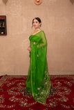 Sutra- Green Gota Jaal Saree