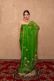 Sutra- Green Gota Jaal Saree