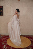 Tanirika- Beige Silk Linen Saree