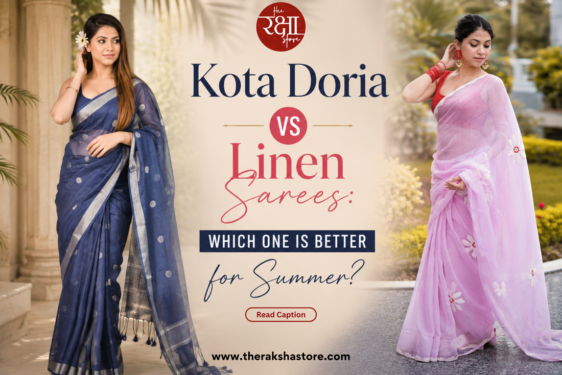 Kota Doria vs Linen Sarees: Which One is Better for Summer?