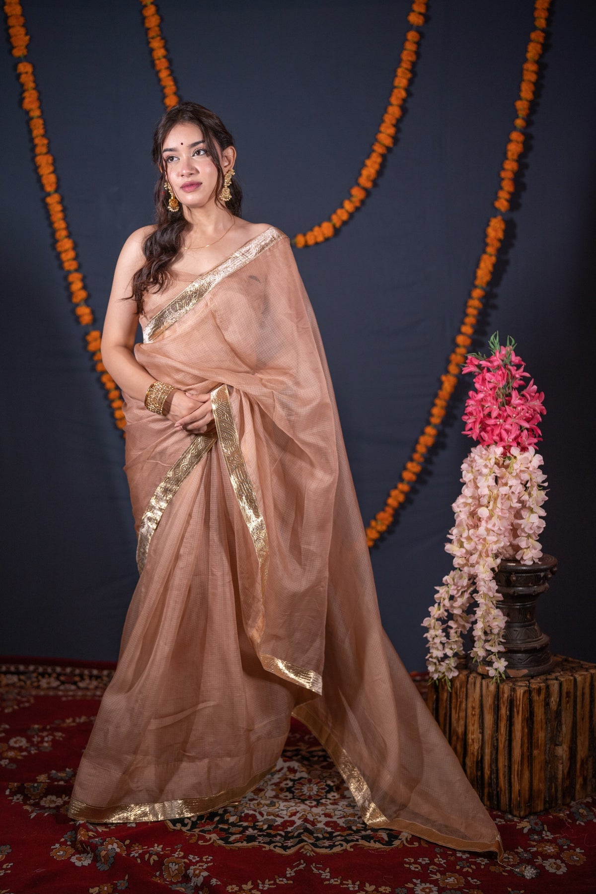 Swarnangi- Golden Kota Silk Saree