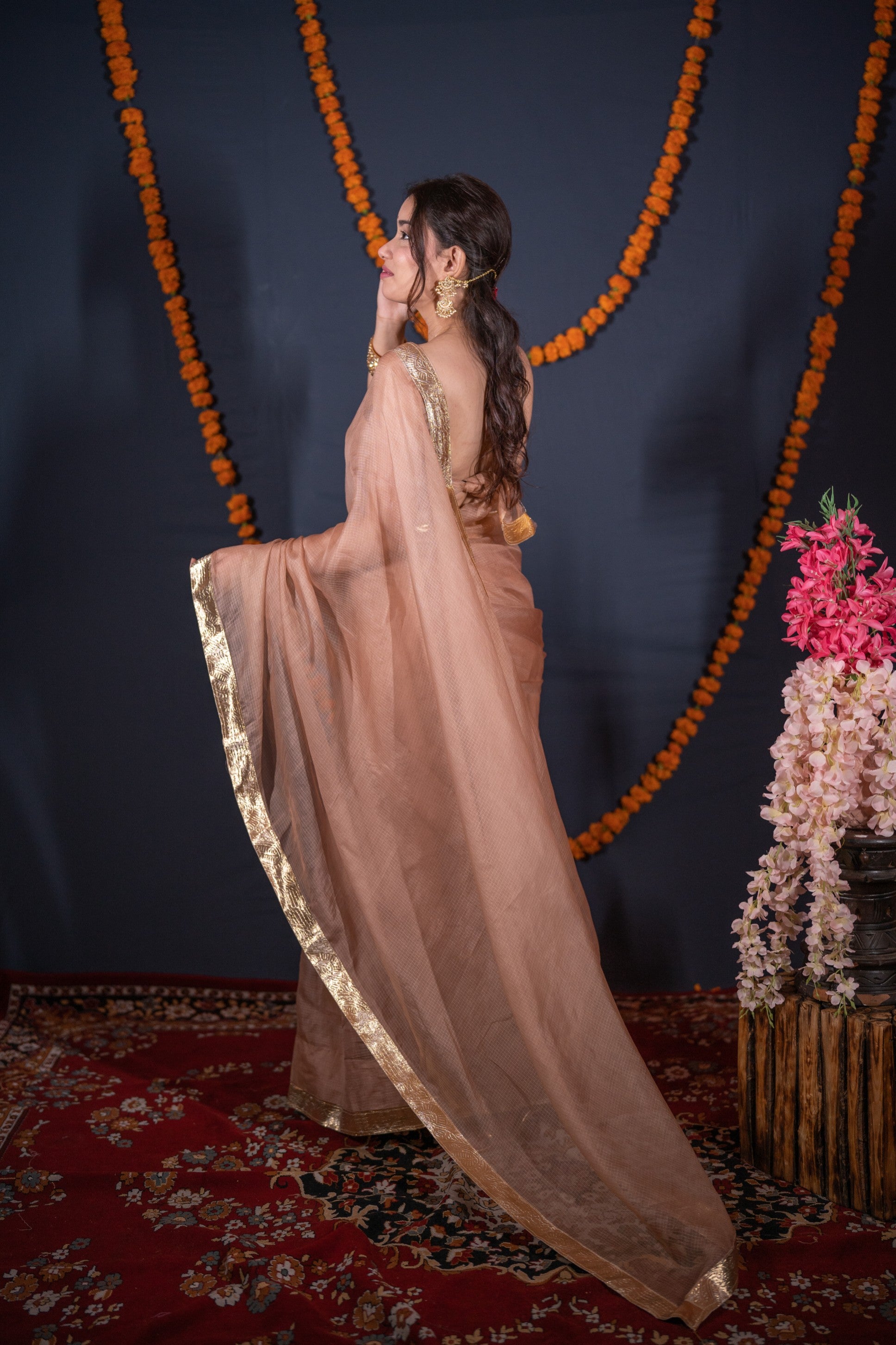 Swarnangi- Golden Kota Silk Saree