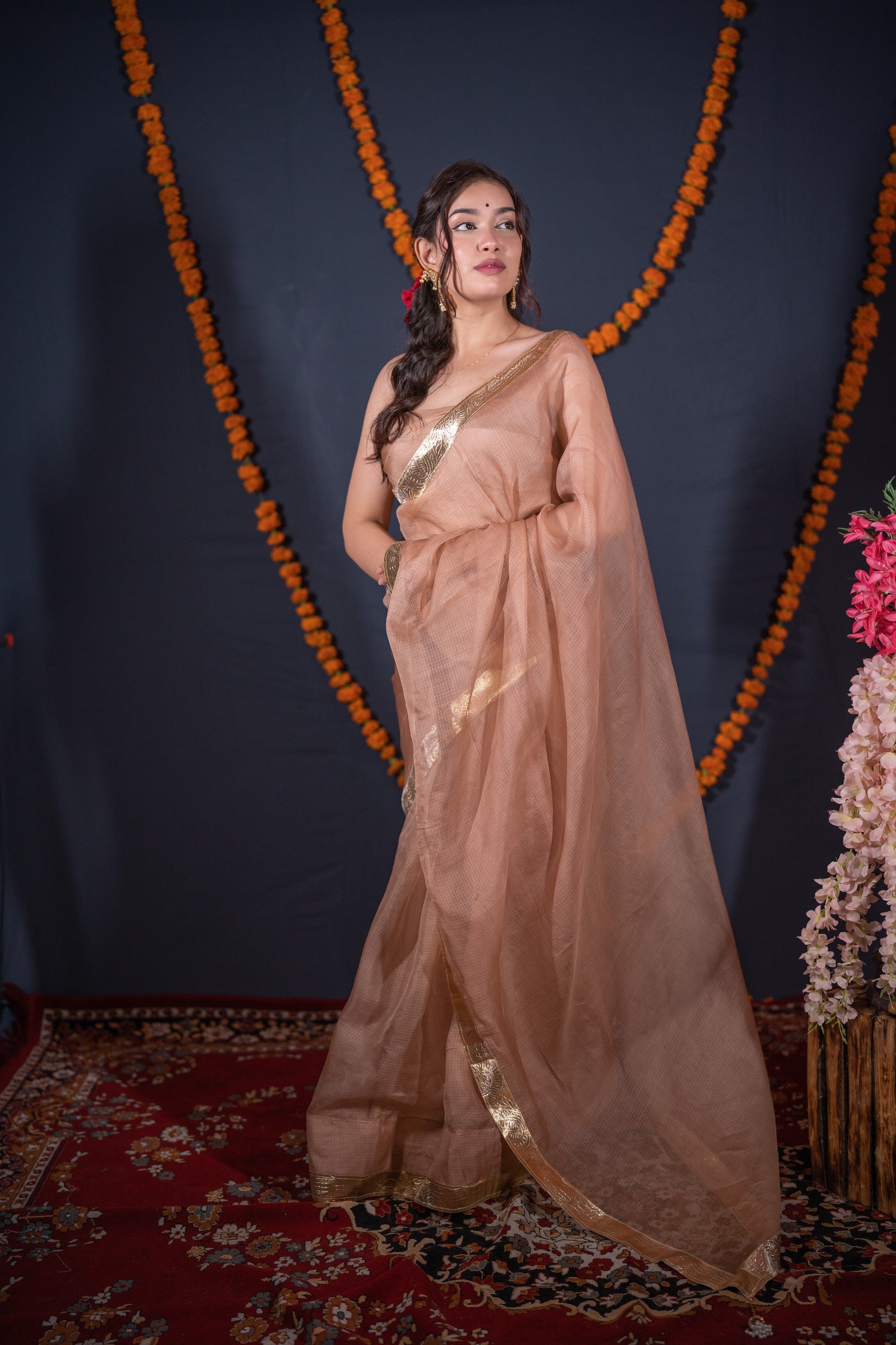 Swarnangi- Golden Kota Silk Saree