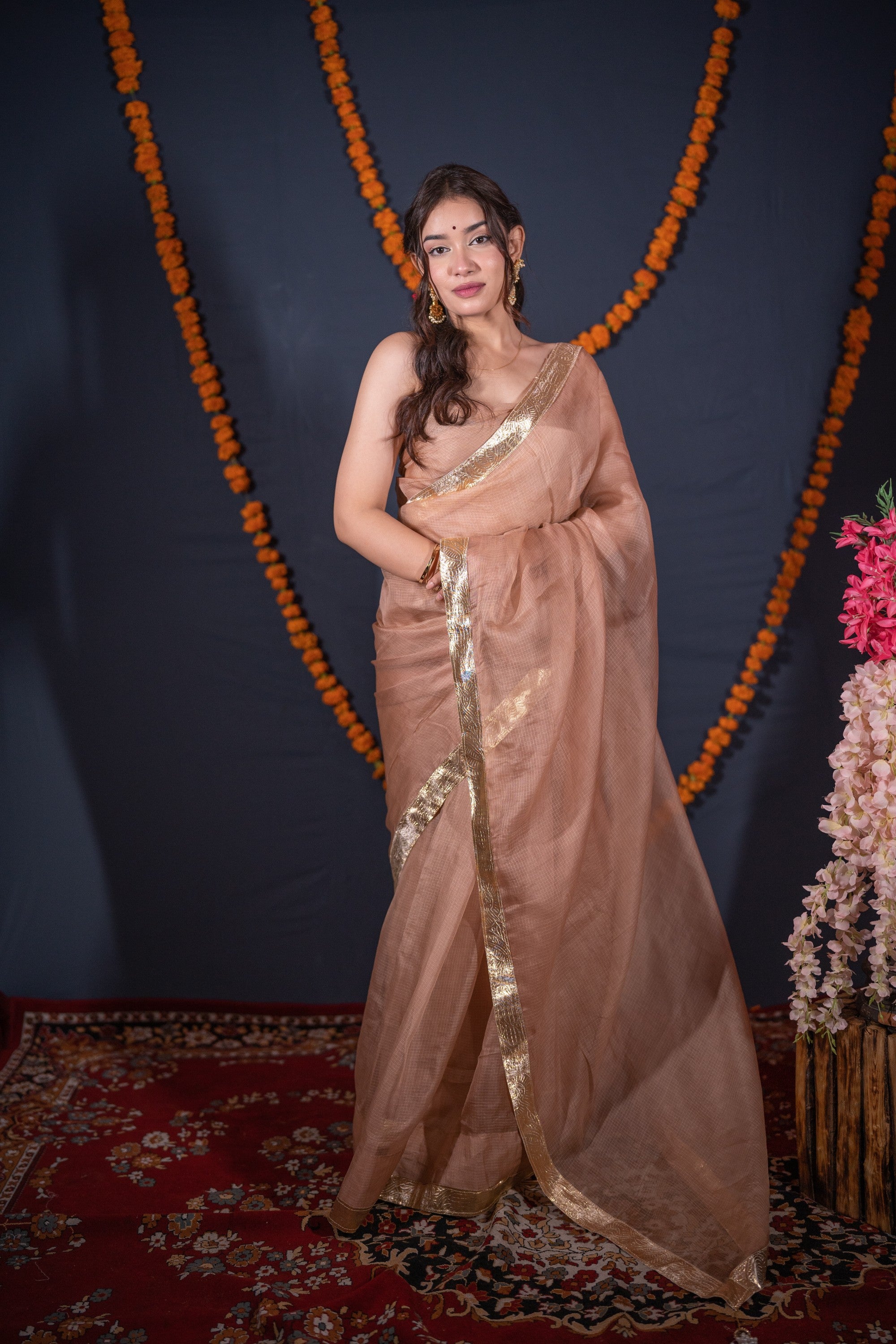 Swarnangi- Golden Kota Silk Saree