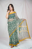 Jade Garden- Kota Doria Saree