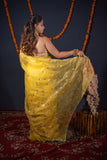 Sonallika- Floral Gota Patti Saree