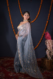 Dhara- Floral Gota Patti Saree