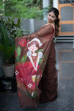 Happy Me- Handpainted Kota Doria Saree
