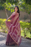 Gulbuta- Floral Kota Doria Saree