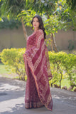Gulbuta- Floral Kota Doria Saree