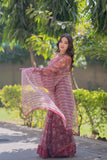 Gulzarika- Floral Kota Doria Saree
