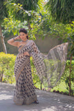 Rajshree - Cream Kota Doria Saree