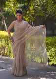 Chitrasena - Striped Kota Doria Saree